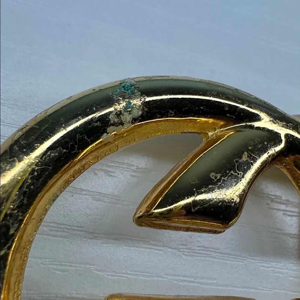 Gucci Authentic Vintage Interlocking Buckle